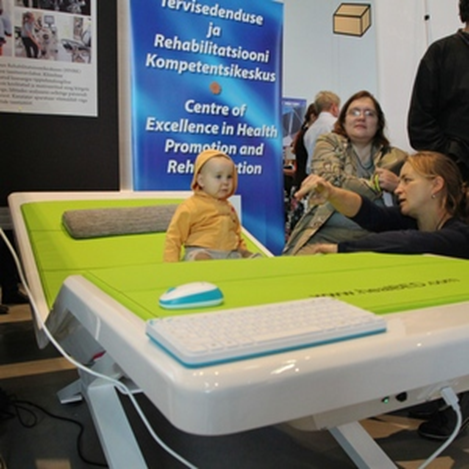 Vibroacoustic massage bed from TU Haapsalu College