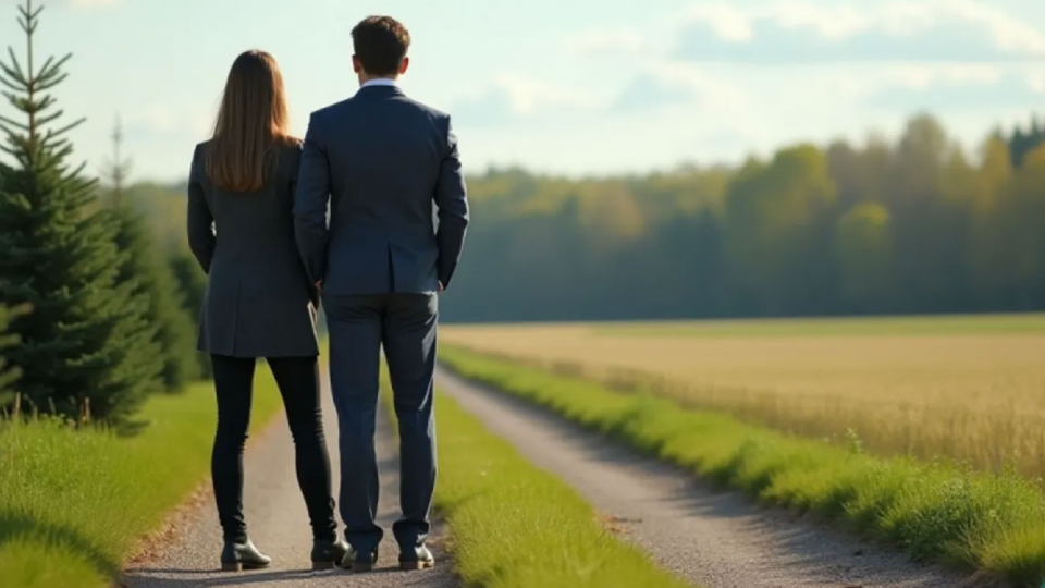 Kahe jalaga maa peal